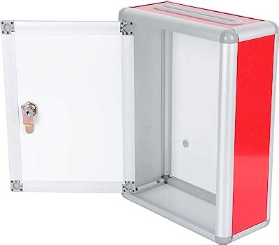 fasmov metal drop box|Amazon.ca: Lockable Wall Mount Mailbox.